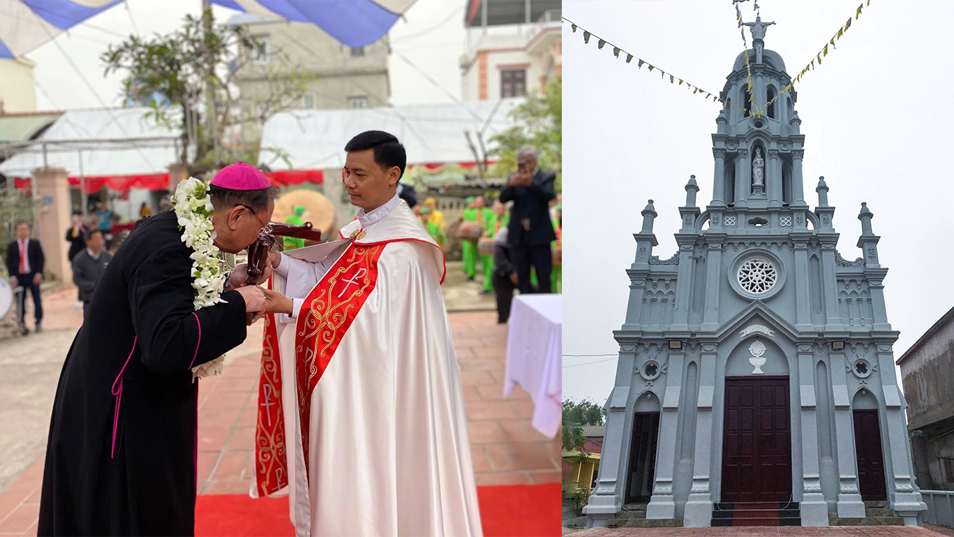 Giáo họ Văn Quán hoàn thành việc trung tu nhà thờ